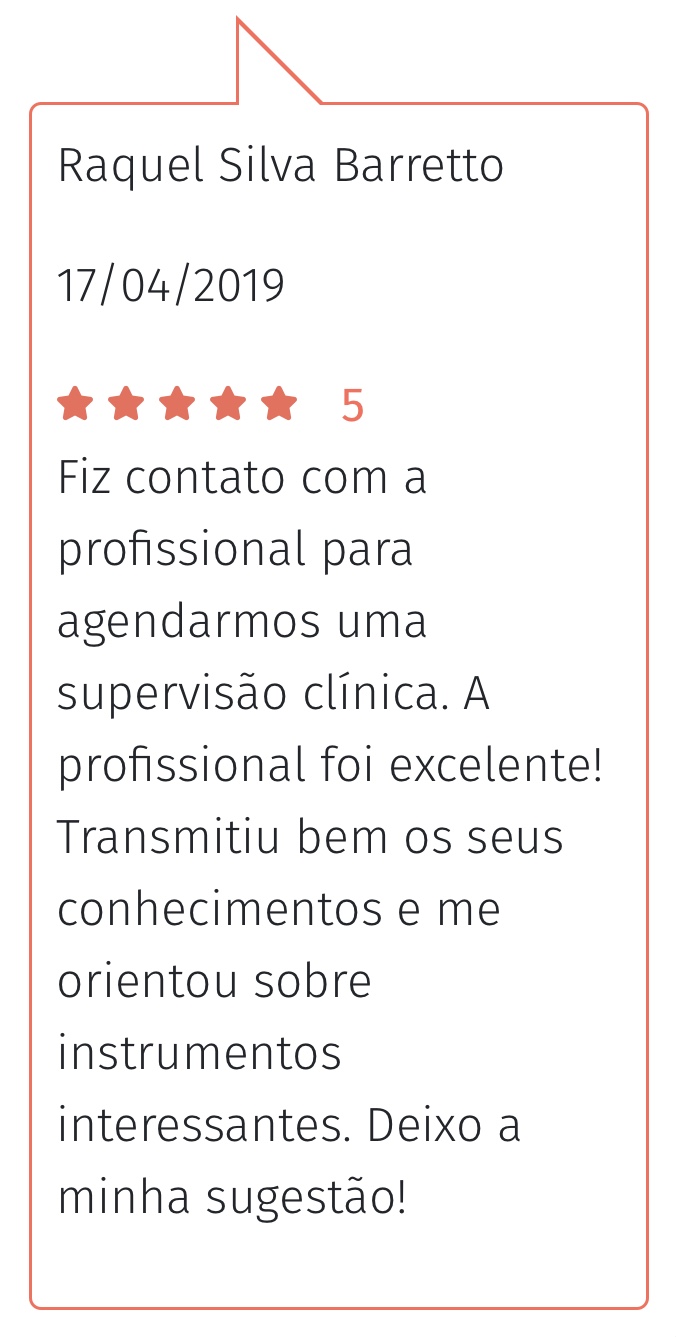 Depoimento supervisão
